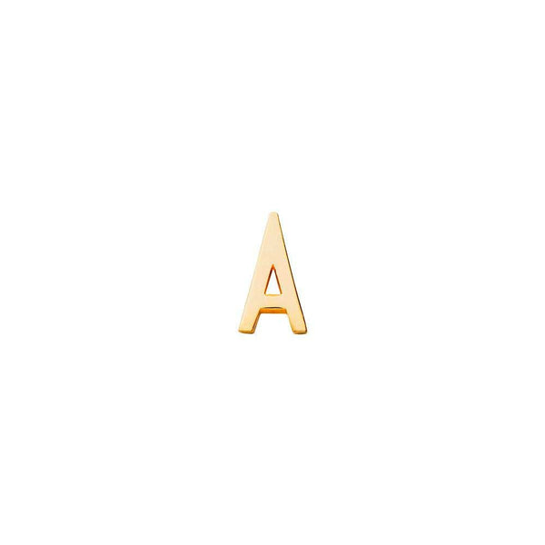 Puces d’oreilles Archetypes A-Z (Plaqué Or 18K)