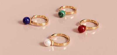 Pearl and Gemstone Rings