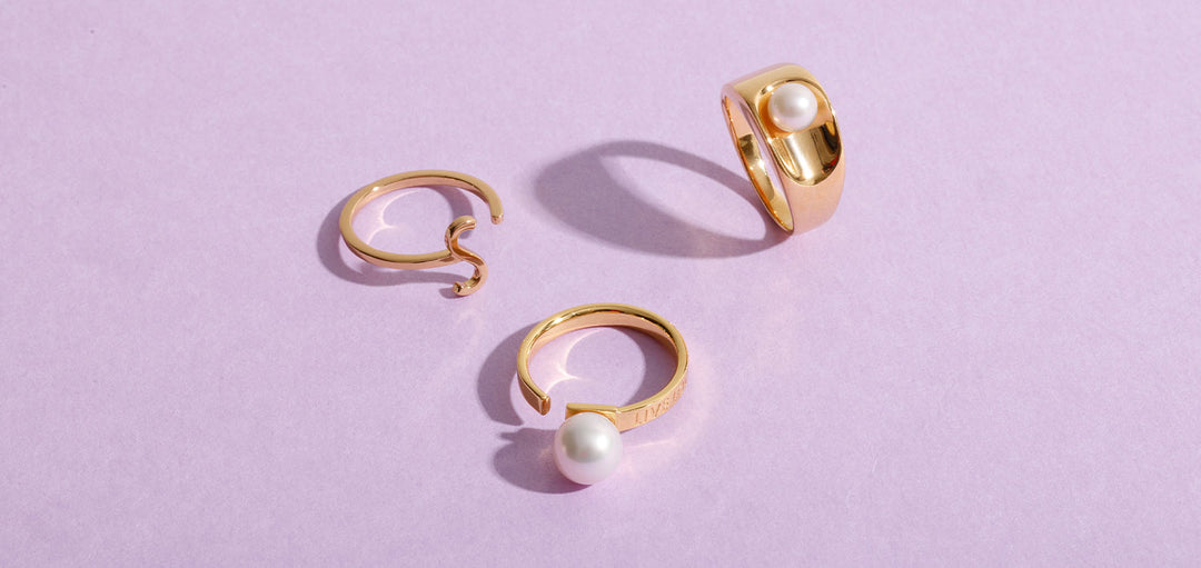 Pearl Rings