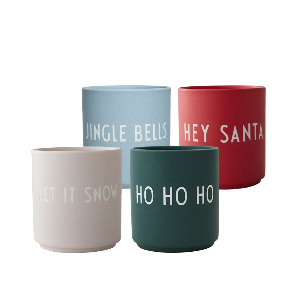 Christmas cup set of 4pcs