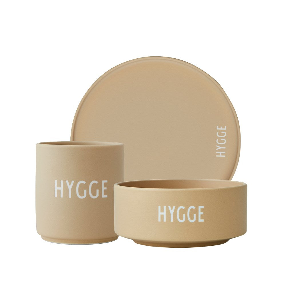 Hygge tableware set beige