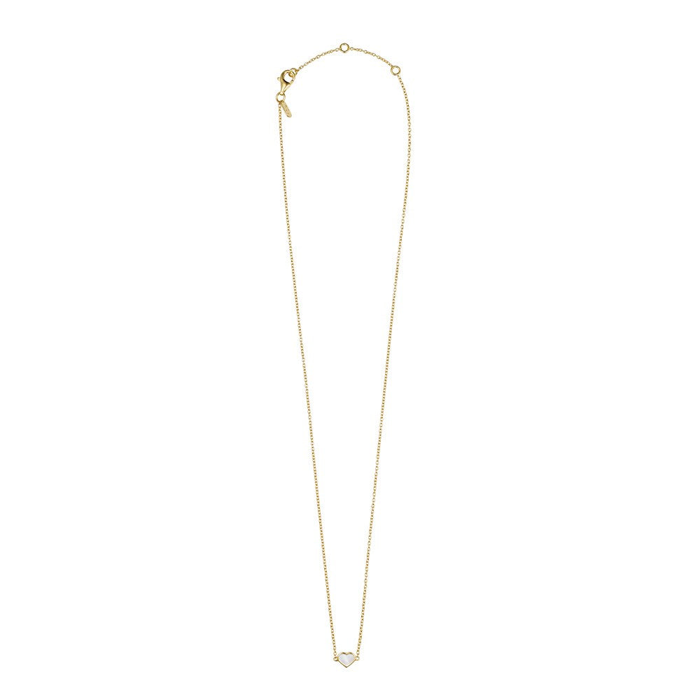 Pearl Little Big Love necklace, gold plated
