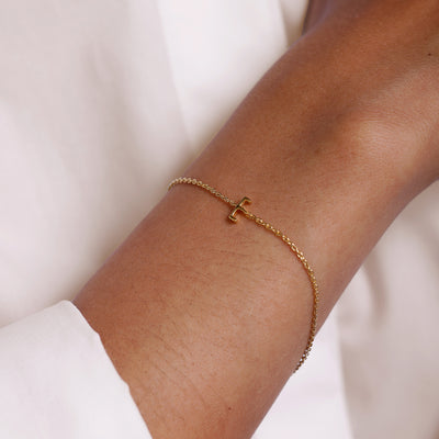 Archetype Bracelet - A-Z Gold plated