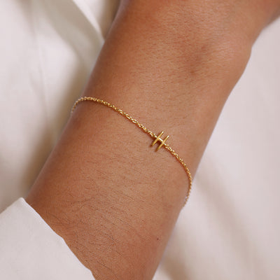 Archetype Bracelet - A-Z Gold plated