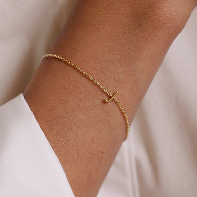 Archetype Bracelet - A-Z Gold plated