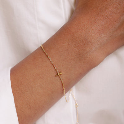 Archetype Bracelet - A-Z Gold plated