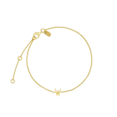 Archetype Bracelet - A-Z Gold plated