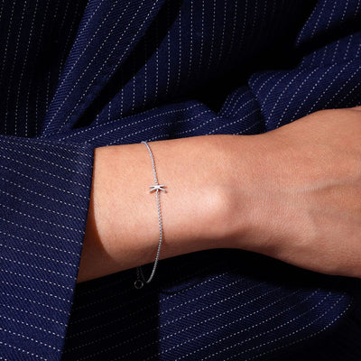 Archetype Bracelet - A-Z Silver