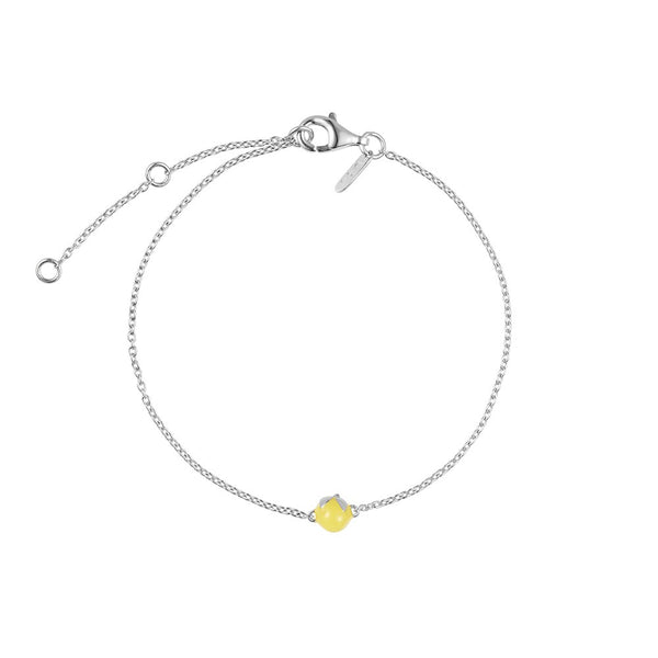 When life gives you lemons. Bracelet, silver