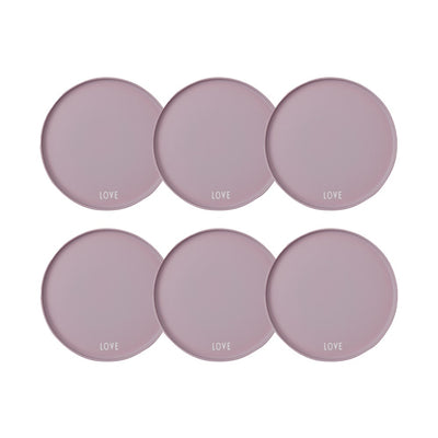 Favourite Plate Set 6 Pcs Lavendar