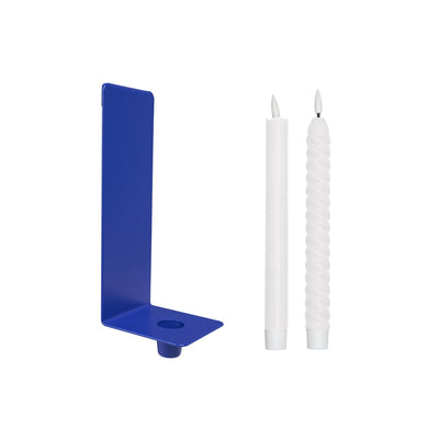 Cosy Up Wall Candle Holder Set Cobalt Blue