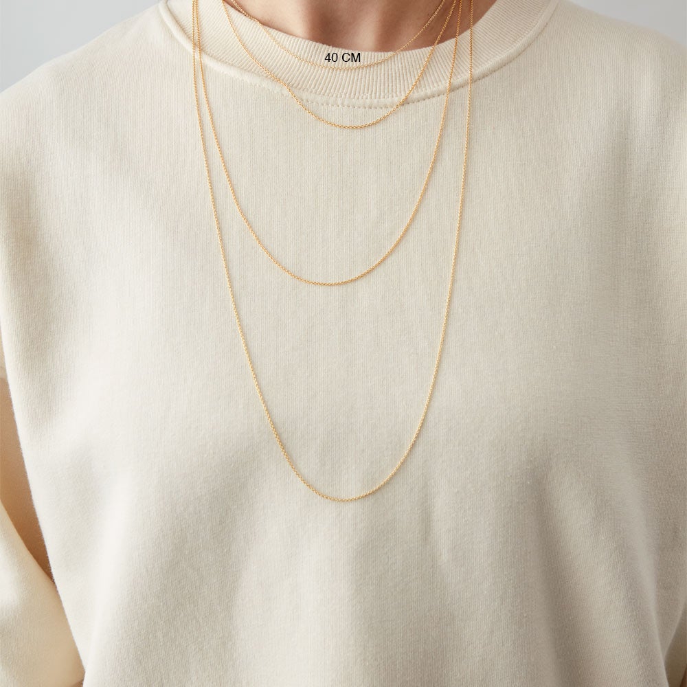 Gold chain 18K gold plated