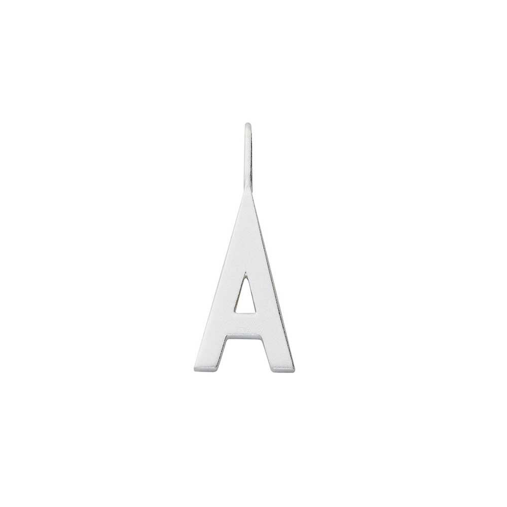 Letter 16mm for initial necklace A-Z (Silver)