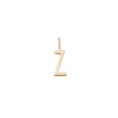 10mm Gold Letter Charm – Initial Necklace Pendant A–Z (18ct gold plated)