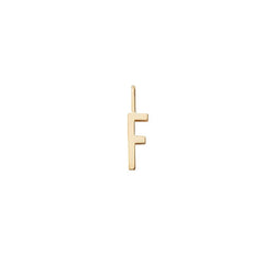 10mm Gold Letter Charm – Initial Necklace Pendant A–Z (18ct gold plated)