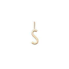 10mm Gold Letter Charm – Initial Necklace Pendant A–Z (18ct gold plated)