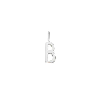 Letter 10mm for initial necklace A-Z (Silver)