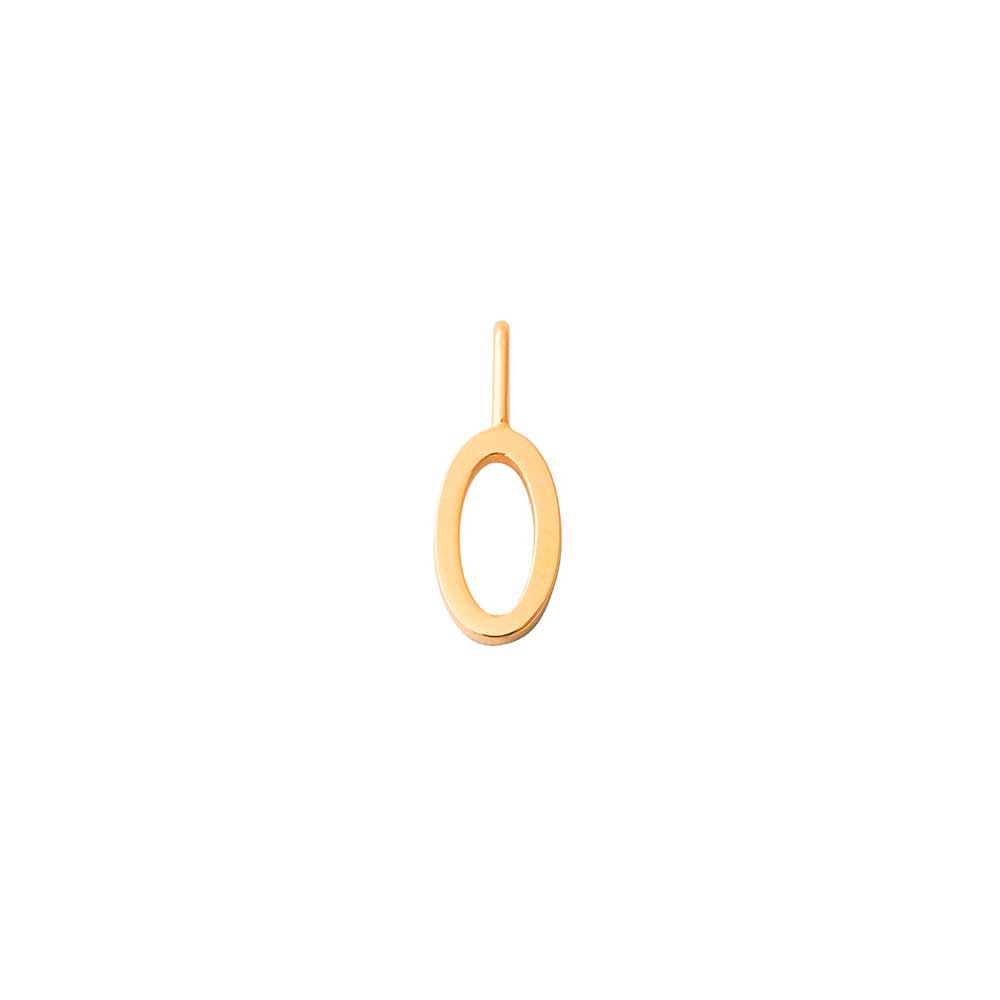 Lucky numbers 10mm (18K Gold-plated)