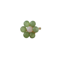 MyFlower Stud 10mm (18K gold-plated)