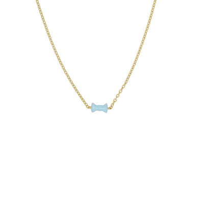 Bow tie Necklace - Goldplated