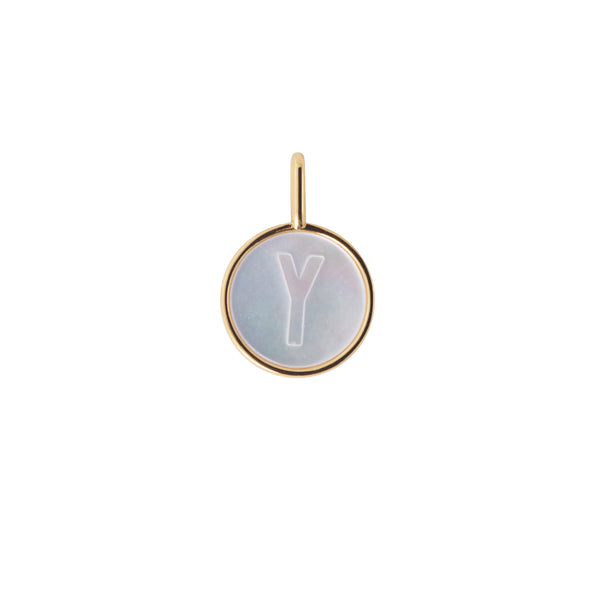 Charm en Perle à Initiale
