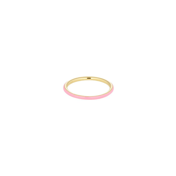 Classic Stack Ring Pink