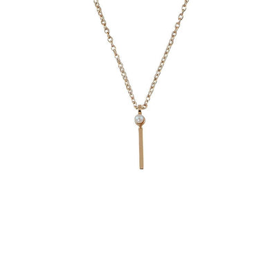 Pure gold personal necklace (14K Guld)