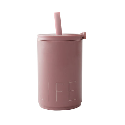 Travel cup with straw 330ml
